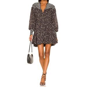 REVOLVE Tularosa Dark Floral Mael Mini Dress Size M